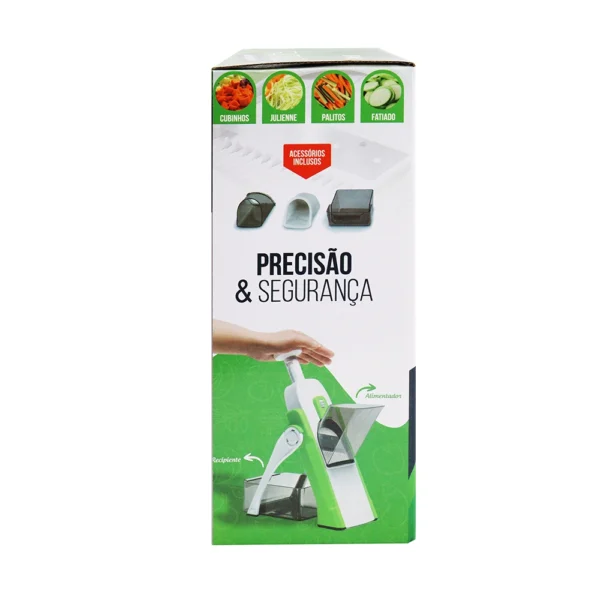 Mandolin Fatiador de Frutas, Verduras e Legumes 4 em 1 - Image 2