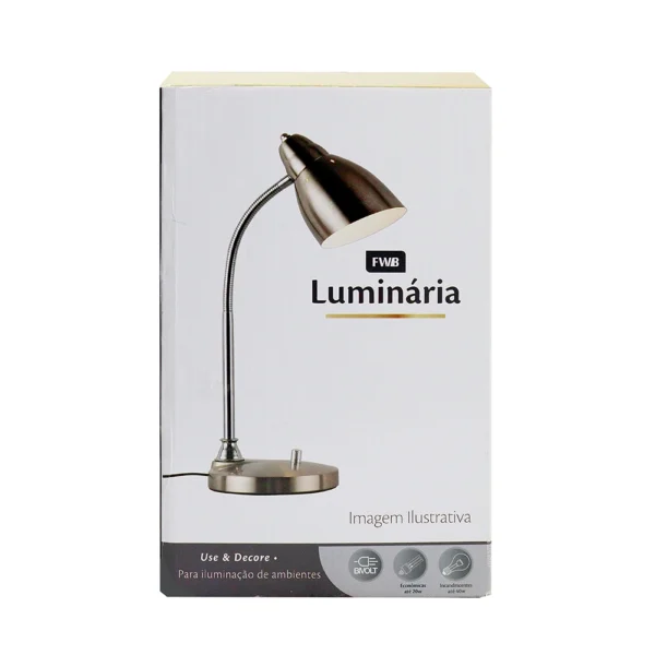 Luminária de Mesa Bivolt Flexível - Image 2
