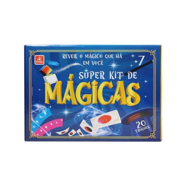 Jogo Super Kit de Mágicas Brincadeira de Criança