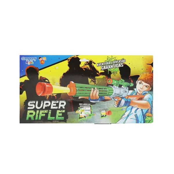 Brinquedo Super Rifle Lança Dardos - Image 2