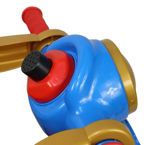 Triciclo Infantil Andador com Pedal e Empurrador Avespa Maral Vermelho - Image 4