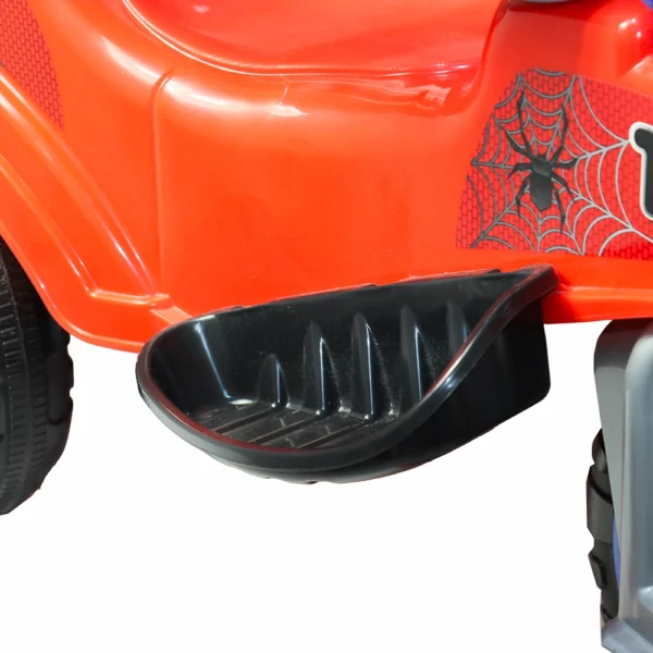 Triciclo Infantil Motoquinha Com Pedal e Empurrador Maral Vermelho e Azul - Image 6