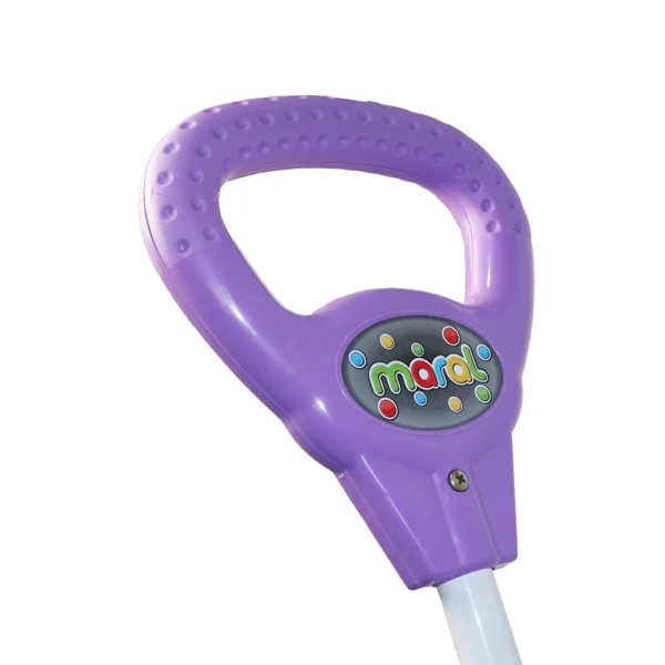 Triciclo Infantil Andador com Pedal e Empurrador Avespa Maral Rosa - Image 3